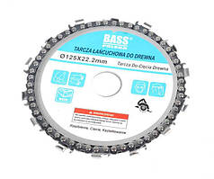 Пиляльний диск по дереву 125мм х 22мм Bass Polska 2784