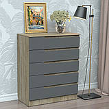 Комод АКМ-309. Різні розміри, кольори та конфігурації, фото 2