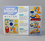Тісто для ліплення кекси плес 808-63  "Softee Dough Series", 6 кольорів тіста, аксесуари, прес, в коробці, фото 2