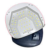 UV/LED лампа T12 для сушіння гель лаку та гелю LED з дисплеєм 158 Вт., фото 6