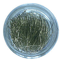 Декор для дизайну нігтів нитки золотистий