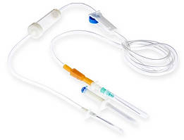 Одноразова система для вливання інфузійних розчинів MEDICARE (Luer Lock) (25 шт./пач.)