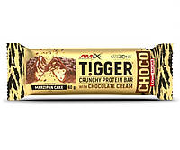 Протеиновый батончик Amix Nutrition TiggerZero Choco Protein Bar 60 g Marzipan Cake