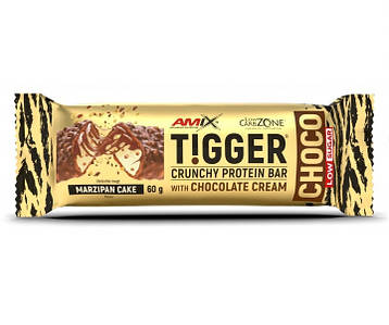 Протеїновий батончик Amix Nutrition TiggerZero Choco Protein Bar 60 g Marzipan Cake