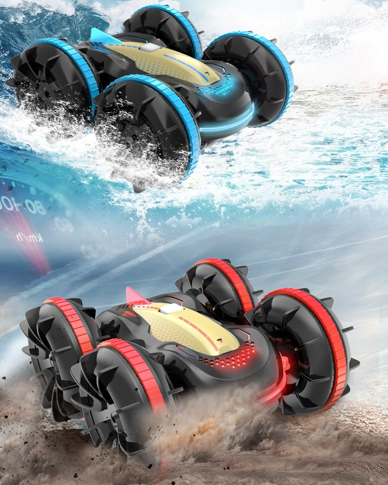 Радіокерована машинка амфібія всюдихід Amphibious Stunt Car