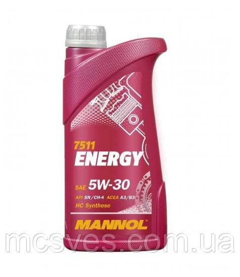 Моторна олива 5W30 Mannol 7511 Energy