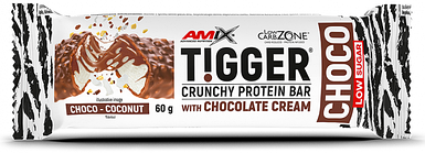 Протеїновий батончик Amix TiggerZero Choco Protein Bar 60 g / 1 serving / Choco Coconut