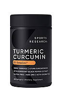 Sports Research Turmeric Curcumin C3 Complex 500 mg 120 гелевых капсул