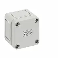 Корпус пустой с гладкими стенками 65x65x57мм IP66 серии ТК PS 77-6-o 11040101