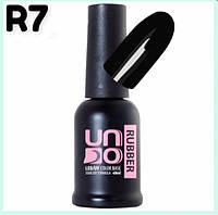 КОЛЬОРОВА БАЗА ДЛЯ НІГТІВ UNO RUBBER 8ML R 07 "ЧОРНА"