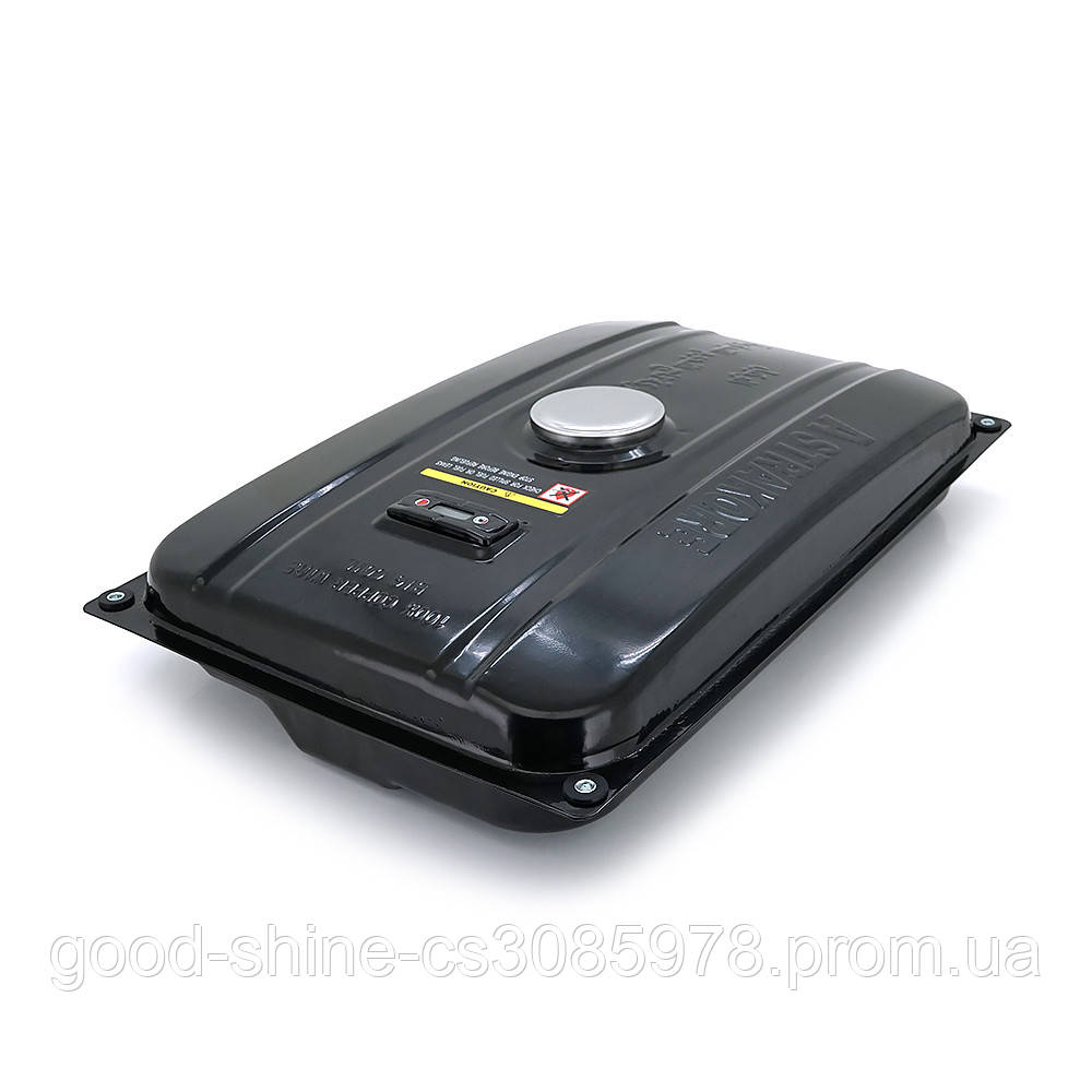 Топливный бак генератора (168F) 2,5кВт, 15л с датчиком уровня топлива и ...