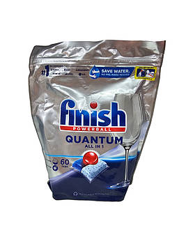 Таблетки для посудомийної машини Finish Quantum, 60 шт.
