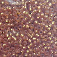 Чеський бісер Preciosa блискучий матовий коричневий 50г 10/0 17070м