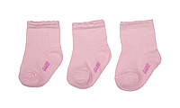 Детские однотонные носки для девочки Gabbi SМ-560 Розовый р. 8-10 (90560)