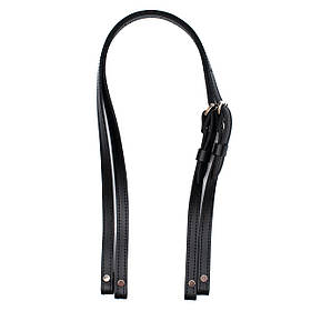 Ремені для рюкзаків двохшарові з регулюванням на винтах, (80*1,5 см), колір Чорний