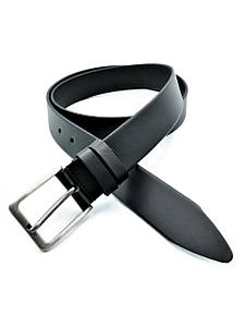 Ремінь чоловічий шкіряний Weatro Чорний 115,120 см lmn-mk33ua-003