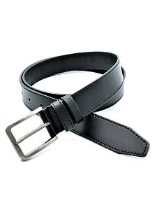 Ремінь чоловічий шкіряний Weatro Чорний 115,120 см lmn-mk33ua-005