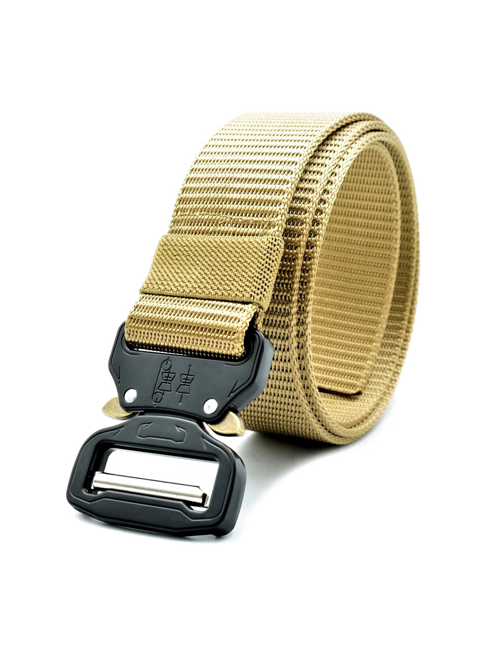 Тактичний ремінь тканинний Weatro Койот tkn-40-tkt-008, фото 1