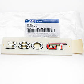 Hyundai Genesis 2009-2015 Значок емблема на багажник кришку багажника 380GT Новий Оригінал