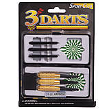 Дротики для гри в дартс Baili 3 шт. по 18 г у чохлі, фото 6