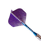 Сталеві дротики для гри в дартс Baili 3 шт. по 16 г у чохлі, фото 4