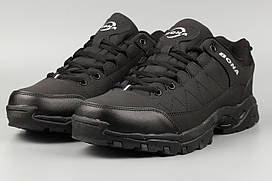 Кросівки зимові чорні Bona 905D-5 Бона утеплені на флісі Розміри 41 43 45