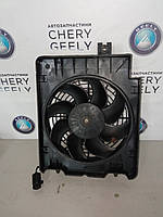 Вентилятор радиатора кондиционера (1018002718) Geely MK-1,6, Джили МК-1,6