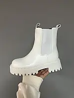 BOOTS LEATHER TRACTOR WHITE 40 m