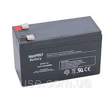 AGM Акумулятор 12 V, В, вольт, 7 AH, Ah, ампер годин, для інвертора, ДБЖ, безперебійника, УПС