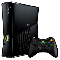 Консоль Microsoft Xbox 360 Slim Freeboot 250GB Black + 5 Вбудованих Ігор Неробочий Привід Б/У Хороший