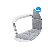 Крісло офісне Markadler Future 4.0 Grey Mesh тканина, фото 6