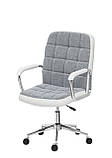 Крісло офісне Markadler Future 4.0 Grey Mesh тканина, фото 8