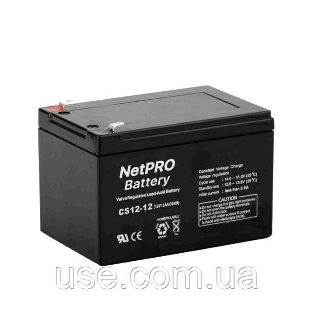 Акумулятор для ДБЖ 12 V, Вольт, 12 AH, Ампер Годин, АКБ, AGM, для систем ДБЖ, інвертора, відеоспостереження, охорони, УПС