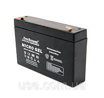 GEL акумулятор 26 Ah, 12 В, V, вольт, А*год, AH, гелевий VRLA, акумулятор Micro GEL