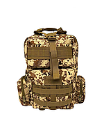 Тактический рюкзак-сумка однолямочный 15 л, sahara ЛГ7192,