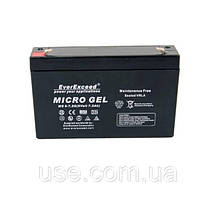 Гелевий AGM акумулятор 12Вольт, 4,5 А*год, Ah, AH, 12 В, V, VRLA, тяговий АБ