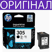 Картридж HP 305 Black для принтера Deskjet 2320/2710/2720/4120, чорний, оригінальний
