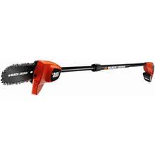 Кущоріз Black&Decker висоторіз, 18V,2Ah, штанга 150-244 см, довжина шини 20 см (GPC1820L20) — Вуга Якість та