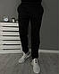 Чоловічий спортивний костюм демі базовий, худі, штани чорний (двохнитка)., фото 6