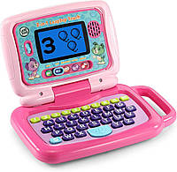 Іграшковий рожевий ноутбук із сенсорним екраном.LeapFrog 2-in-1 LeapTop Touch, Pink