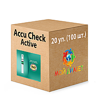 Тест-полоски Accu-Chek Active 100 шт. (Акку-Чек Актив)/2000 штук