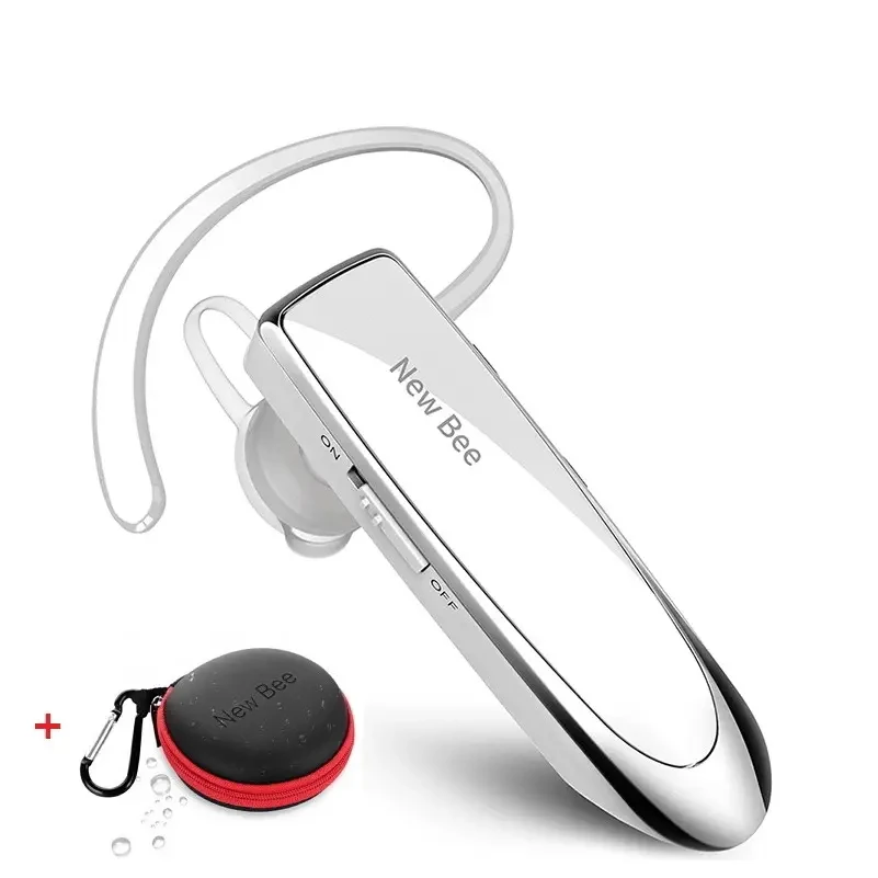 Гарнітура Bluetooth-навушник вкладка Bluetooth 5.0 New Bee LC-B41C White + кейс-чохол Детальніше: https://maze.com.ua/ua/p1655408