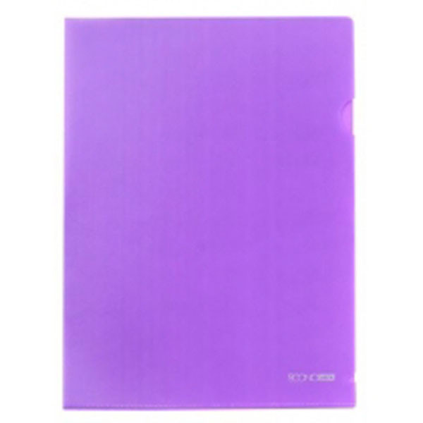 Папка-куточок Economix А4 фіолетова E31153-12