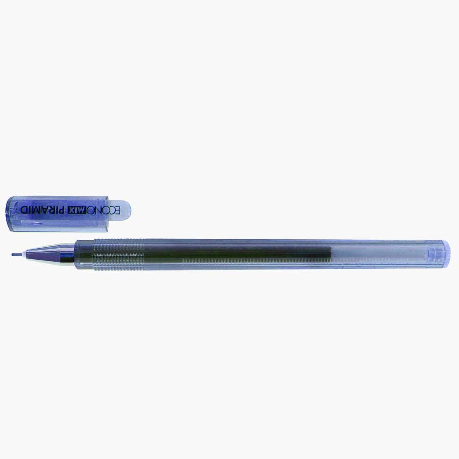 Ручка гелевая Economix Piramid синяя - фото 1 - id-p75652021
