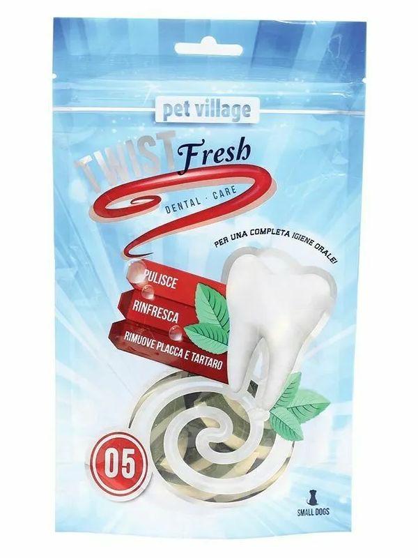 Twist Fresh 05 Dual Dental Care Bites Small Dogs стоматологічні ласощі для дрібних собак, 100 гр, фото 1
