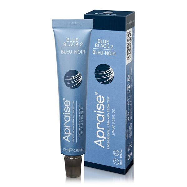 Apraise Фарба для брів та вій PPD Free Blue Black 2 (синьо-чорний), 20 мл