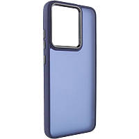 Чохол TPU+PC Lyon Frosted для TECNO Spark 8C Navy Blue