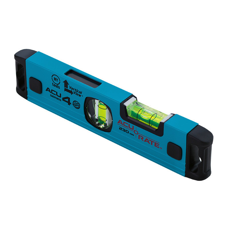 Рівень будівельний коробчатий ACU4, 230 мм ACU4-230