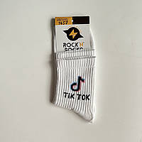 Женские носки с надписью "TikTok»