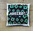Подушка Minecraft "Кріпери" / Подушка Майнкрафт квадрат 35х35, фото 4